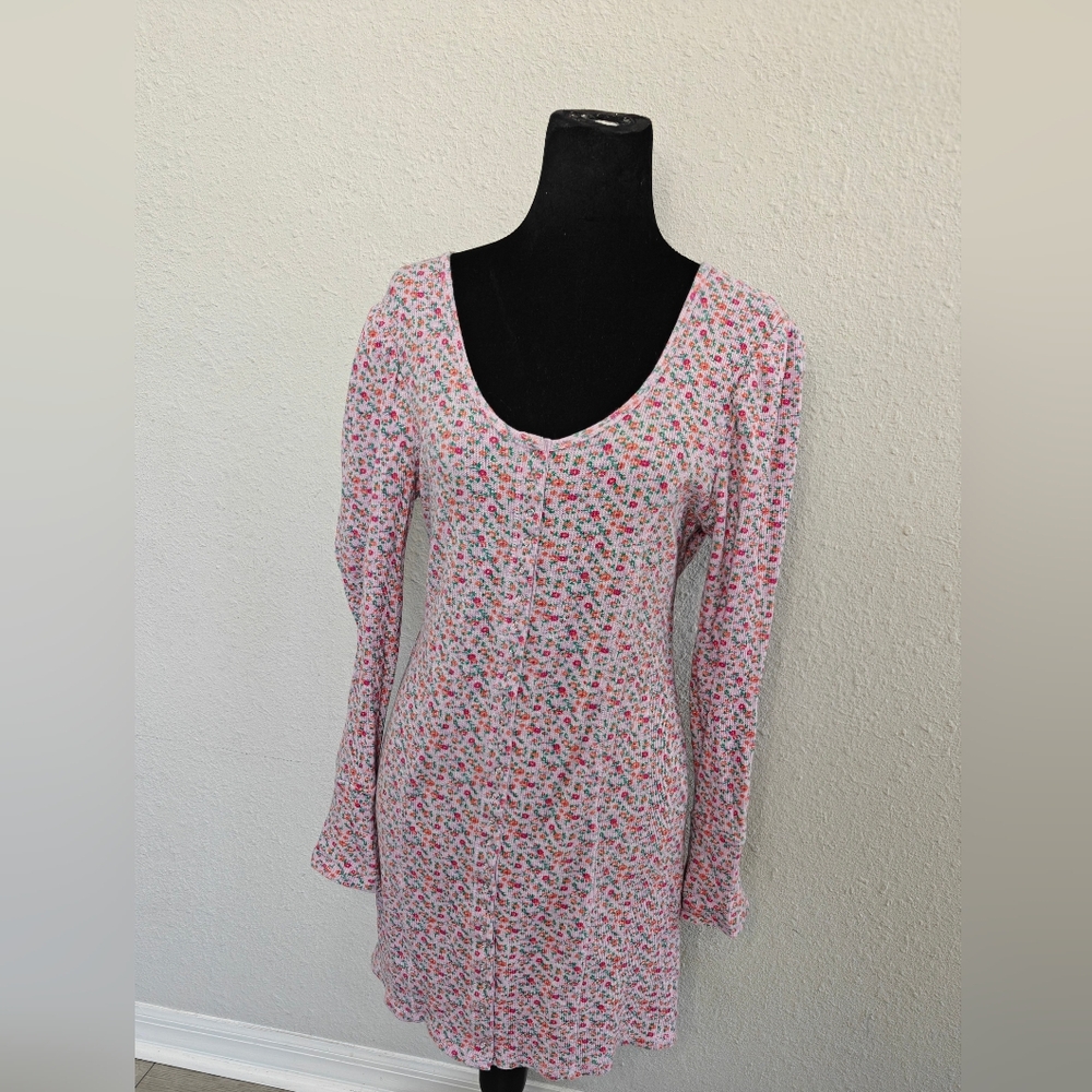 Betsey Johnson Pink Patterned Dress
